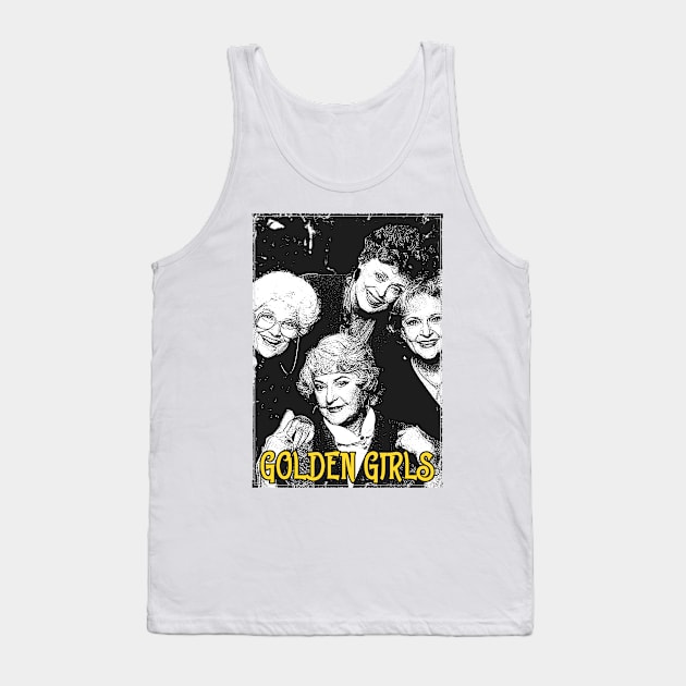 Golden Girls Grunge Tank Top by coli